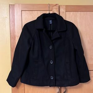 Gap Black wool jacket size Medium